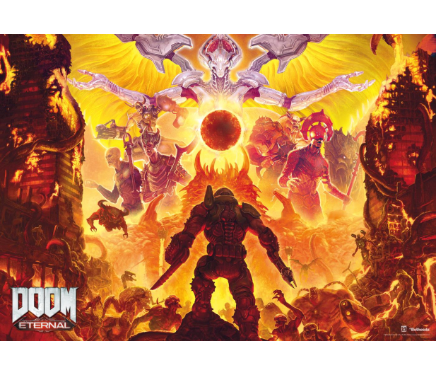 ID SOFTWARE Doom Eternal Puzzle Mykir 1000 - 586040 - zdjęcie 2